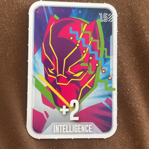 Marvel Collectible Card #15 - +2 INTELLIGENCE - Picture 3 of 3